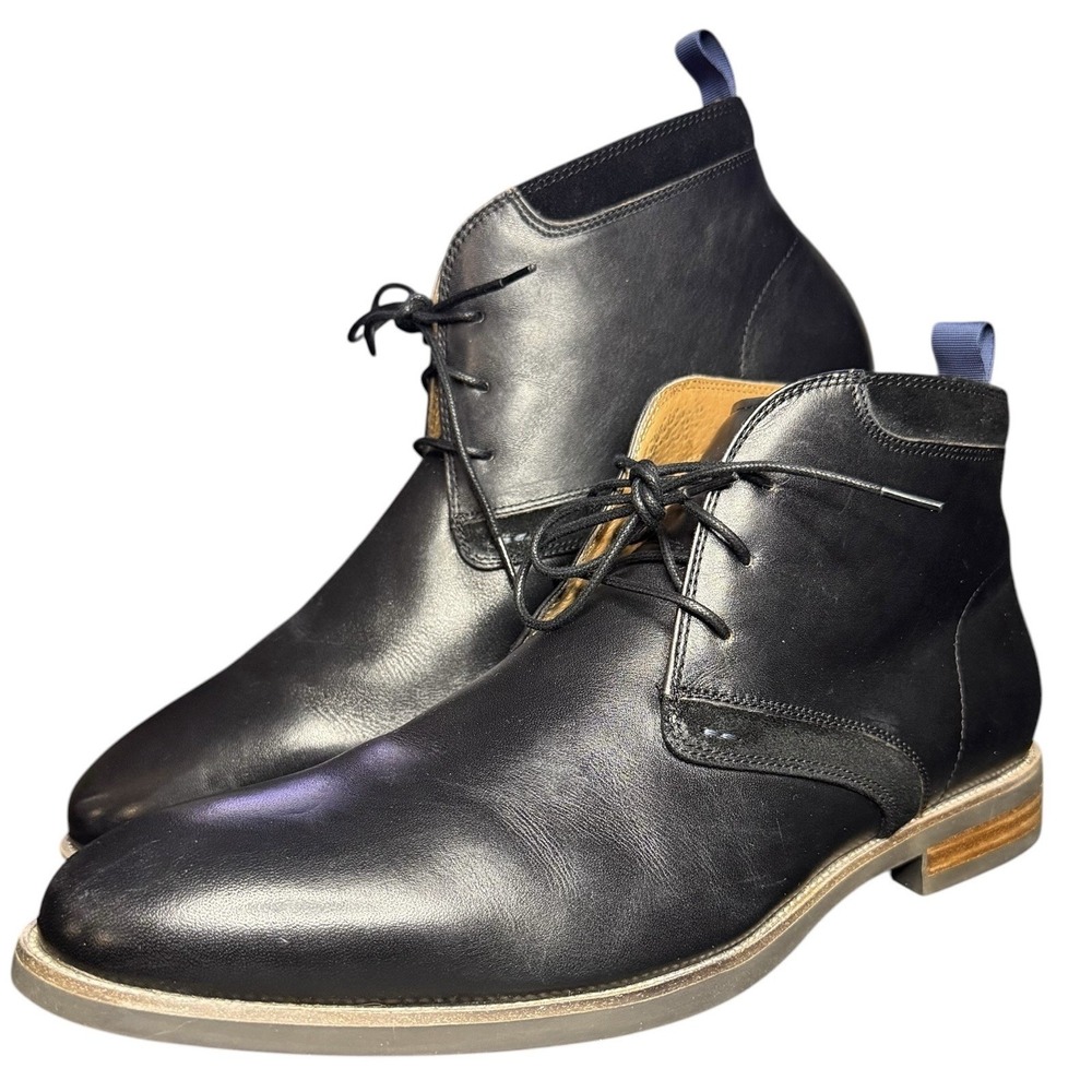 Florsheim Boot Size 11 Uptown Plain Toe Chukka Boot Black